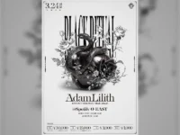 HEROINES所属AdamLilith、バンドセットワンマンライブ《Black Ritual》を開催！自身最大規模となる六大都市ツアーの開催を発表！